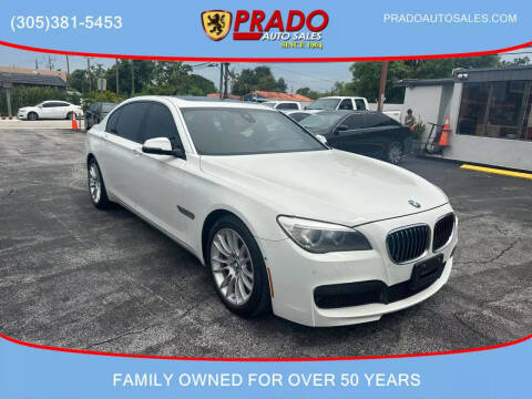 2013 BMW 7 Series for sale at Prado Auto Sales in Miami FL