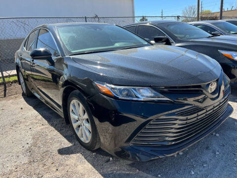 2020 Toyota Camry for sale at HOUSTON SKY AUTO SALES in Houston TX