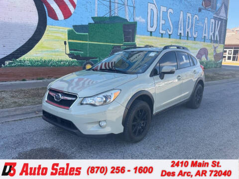 2015 Subaru XV Crosstrek for sale at D3 Auto Sales in Des Arc AR