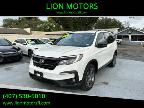 2022 Honda Pilot for sale at LION MOTORS in Orlando FL