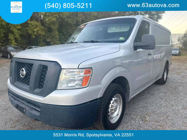 2014 Nissan NV for sale at 63 Auto Inc in Spotsylvania, VA