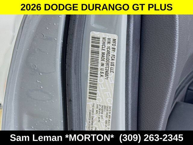 2026 Dodge Durango GT Plus