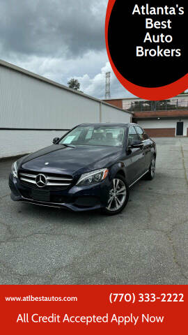 2015 Mercedes-Benz C-Class for sale at Atlanta's Best Auto Brokers in Marietta GA