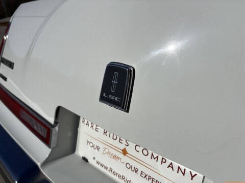 1989 Lincoln Mark VII LSC