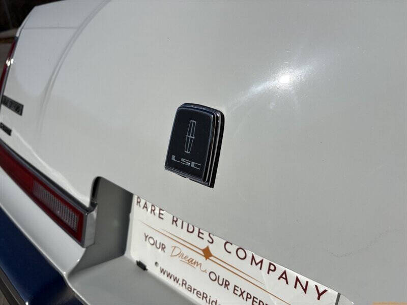 1989 Lincoln Mark VII LSC