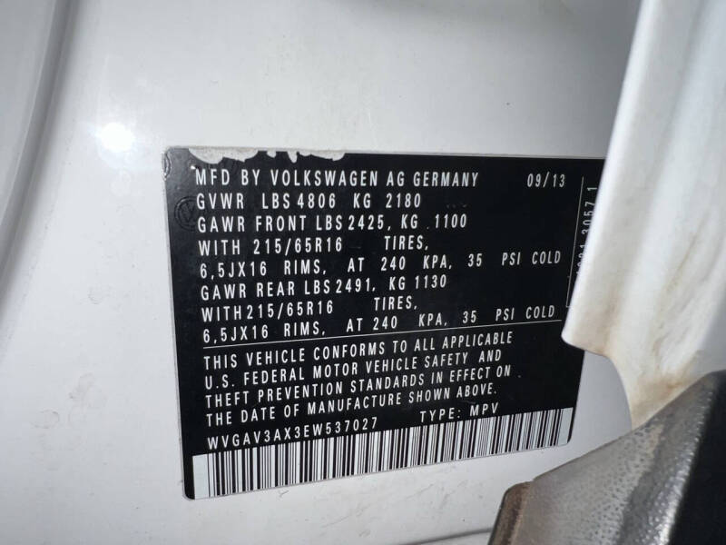 2014 Volkswagen Tiguan SE