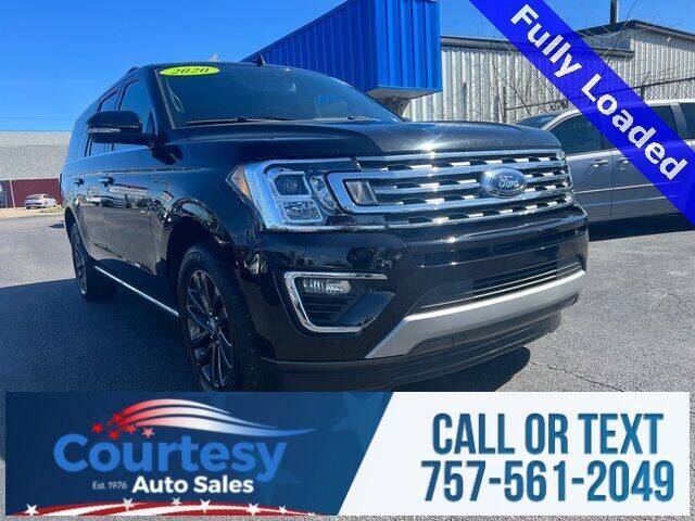 2020 Ford Expedition MAX for sale at Courtesy Auto Sales in Chesapeake VA