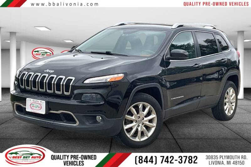 2014 Jeep Cherokee for sale at Best Bet Auto in Livonia MI