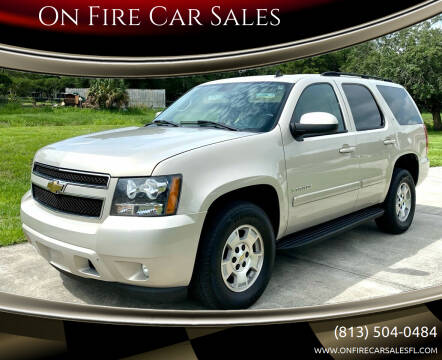 2007 Chevrolet Tahoe for sale at On Fire Car Sales in Tampa FL