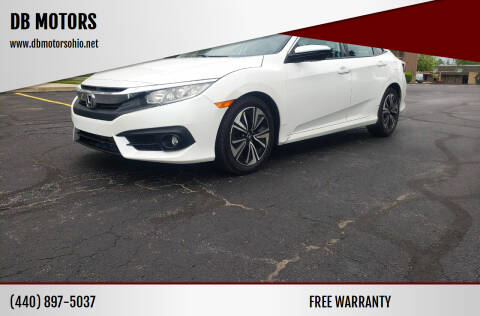 2016 Honda Civic for sale at DB MOTORS in Eastlake OH