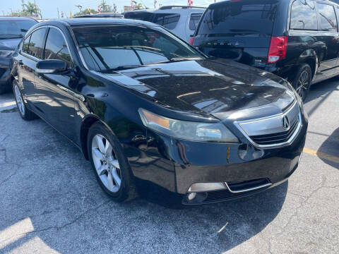 2012 Acura TL for sale at America Auto Wholesale Inc in Miami FL