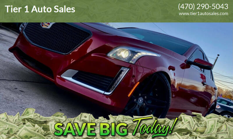 2015 Cadillac CTS for sale at Tier 1 Auto Sales in Gainesville GA