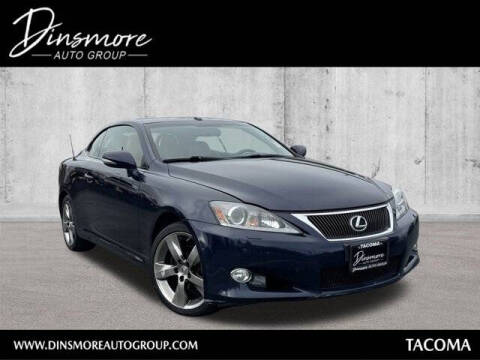 2012 Lexus IS 250C for sale at South Tacoma Mazda in Tacoma WA