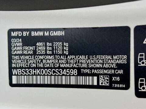 2025 BMW M4 Competition xDrive