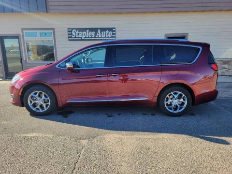 2017 Chrysler Pacifica for sale at STAPLES AUTO SALES in Staples MN