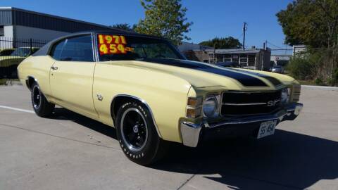 1971 Chevrolet Chevelle for sale at Allison's AutoSales in Plano TX