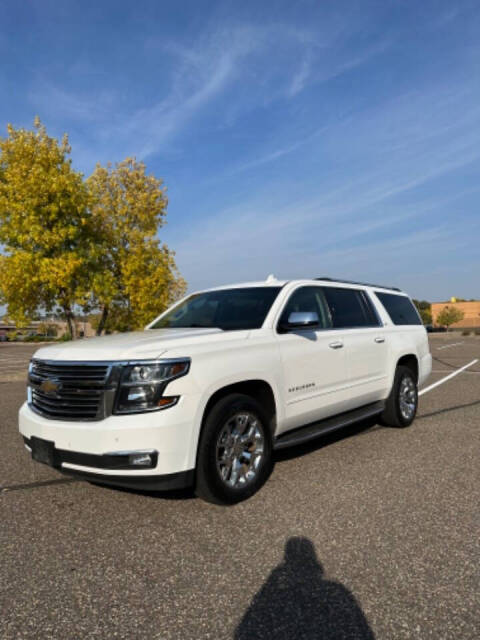 2015 Chevrolet Suburban for sale at Maahs Motors in Becker, MN