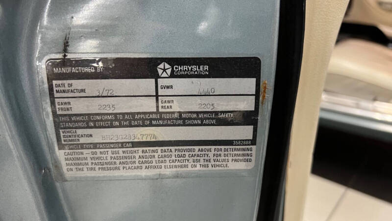 1972 Plymouth Barracuda