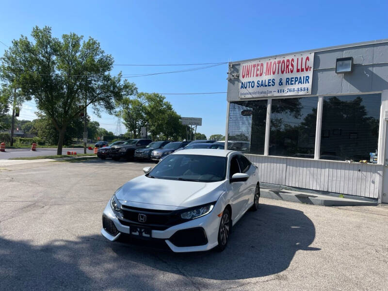 2018 Honda Civic for sale at United Motors LLC in Saint Francis WI