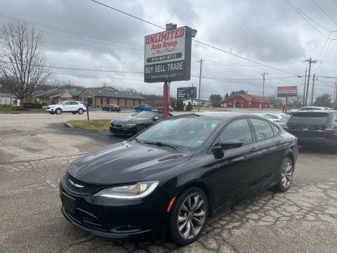 2016 Chrysler 200 for sale at Unlimited Auto Group in West Chester OH
