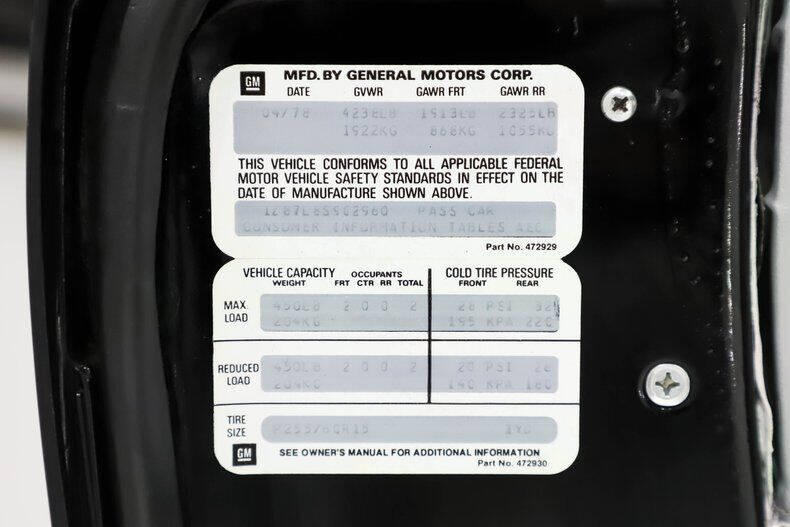 1978 Chevrolet Corvette