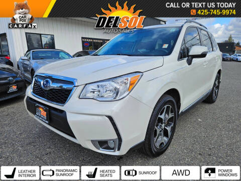 2015 Subaru Forester for sale at Del Sol Auto Sales in Everett WA