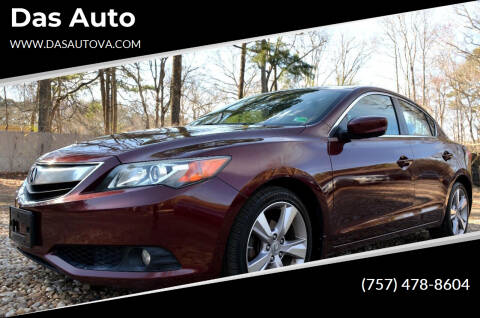 2013 Acura ILX for sale at Das Auto in Virginia Beach VA