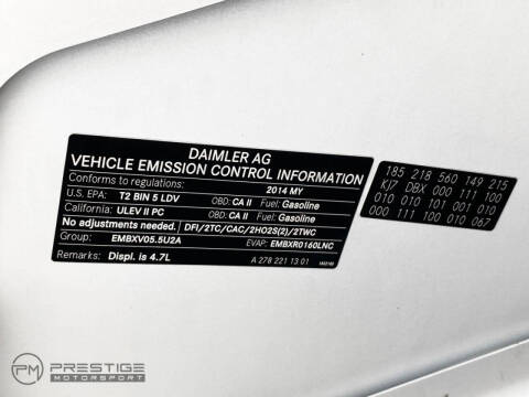 2014 Mercedes-Benz E-Class E 550