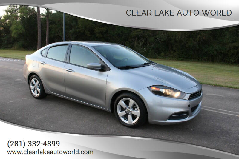 2015 Dodge Dart for sale at Clear Lake Auto World in League City TX