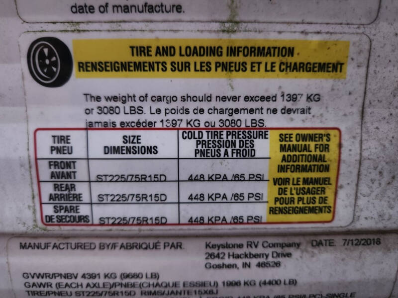 2019 Keystone RV COLEMAN