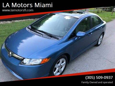 2008 Honda Civic for sale at LA Motors Miami in Miami FL