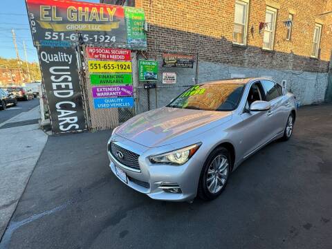 2014 Infiniti Q50 for sale at EL GHALY GROUP 1 Quality used vehicles in Jersey City NJ