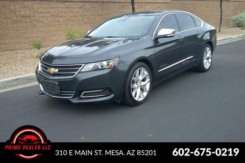 2015 Chevrolet Impala for sale at PRIME DEALER, LLC. in Mesa AZ