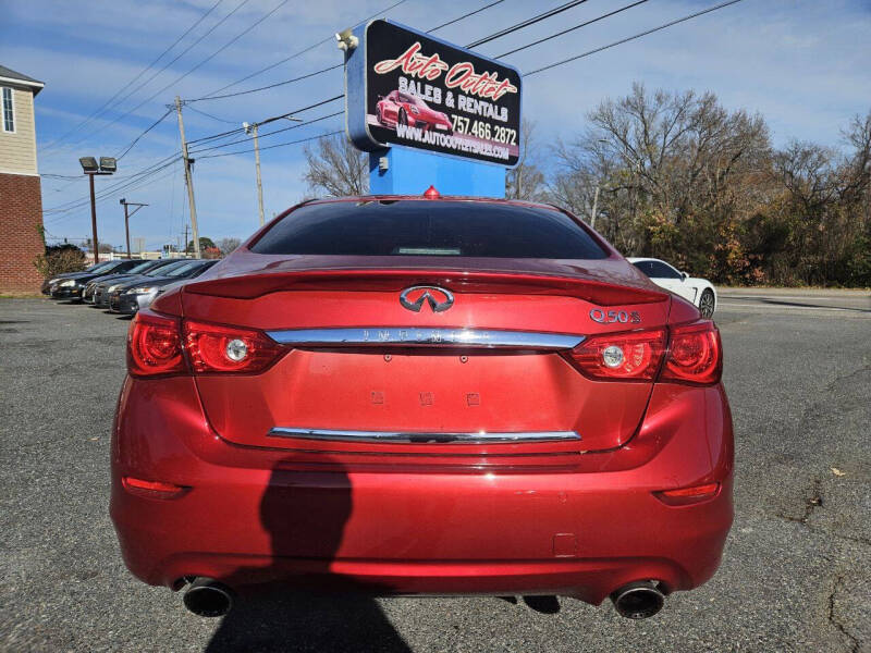 2017 Infiniti Q50 Red Sport 400