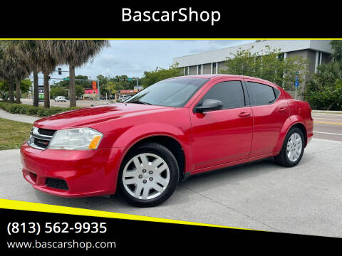 2013 Dodge Avenger for sale at BascarShop in Tampa FL
