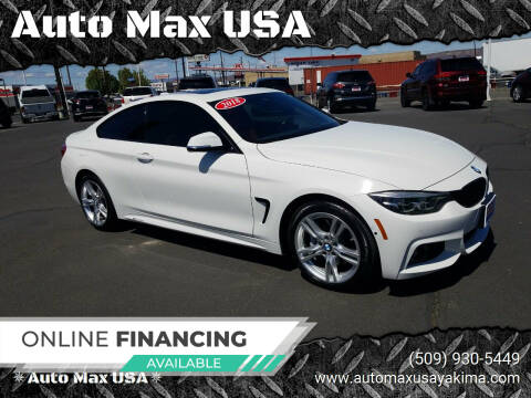 2018 BMW 4 Series for sale at Auto Max USA in Yakima WA