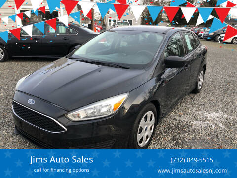 2015 Ford Focus for sale at Jims Auto Sales in Lakehurst NJ