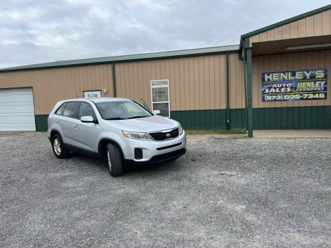 2015 Kia Sorento for sale at Steves Auto Sales in Steele MO