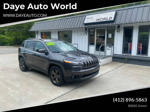 2016 Jeep Cherokee for sale at Daye Auto World in Mckeesport PA