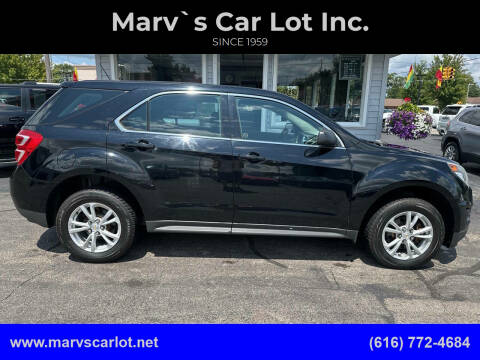 2017 Chevrolet Equinox for sale at Marv`s Car Lot Inc. in Zeeland MI