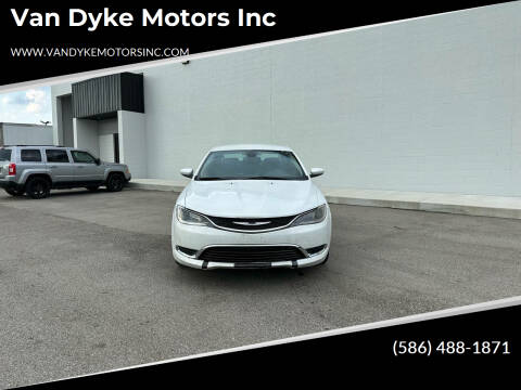 2014 Chrysler 200 for sale at Van Dyke Motors Inc in Utica MI