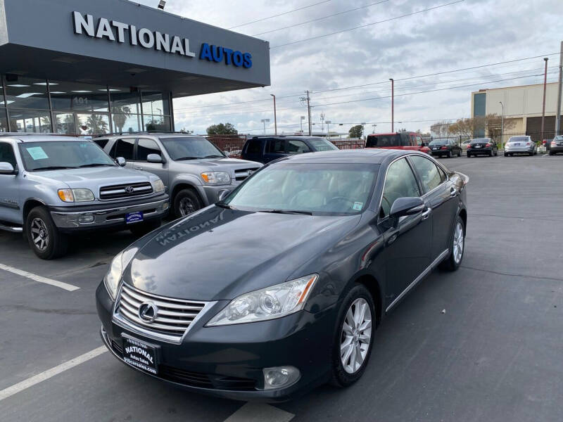 2011 Lexus ES 350 for sale at National Autos Sales in Sacramento CA
