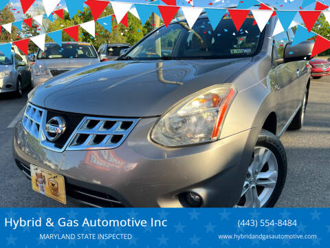 2012 Nissan Rogue for sale at Hybrid & Gas Automotive Inc in Aberdeen MD