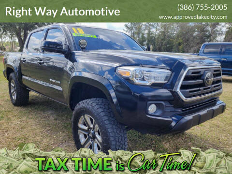 2018 Toyota Tacoma for sale at Right Way Automotive in Lake City FL