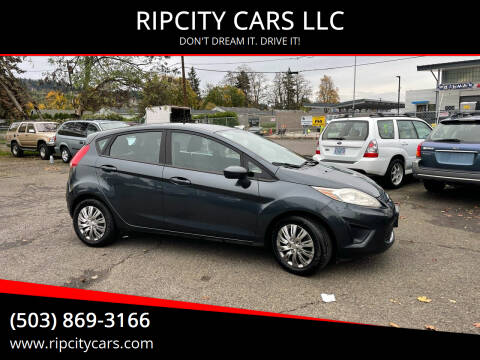 2011 Ford Fiesta for sale at RIPCITY CARS LLC in Portland OR