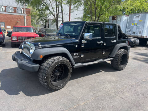 2007 Jeep Wrangler Unlimited for sale at Morelia Auto Sales & Service in Maywood IL