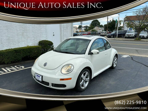 2008 Volkswagen New Beetle for sale at Unique Auto Sales Inc. in Clifton NJ