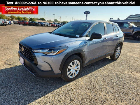 2022 Toyota Corolla Cross for sale at POLLARD PRE-OWNED in Lubbock TX