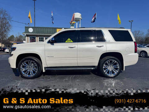 2015 Chevrolet Tahoe for sale at G & S Auto Sales in Ardmore TN