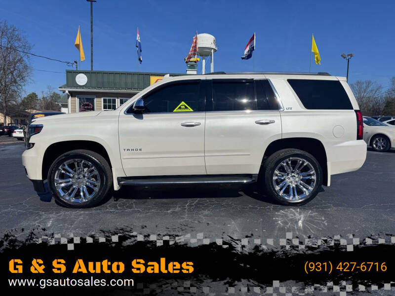 2015 Chevrolet Tahoe for sale at G & S Auto Sales in Ardmore TN